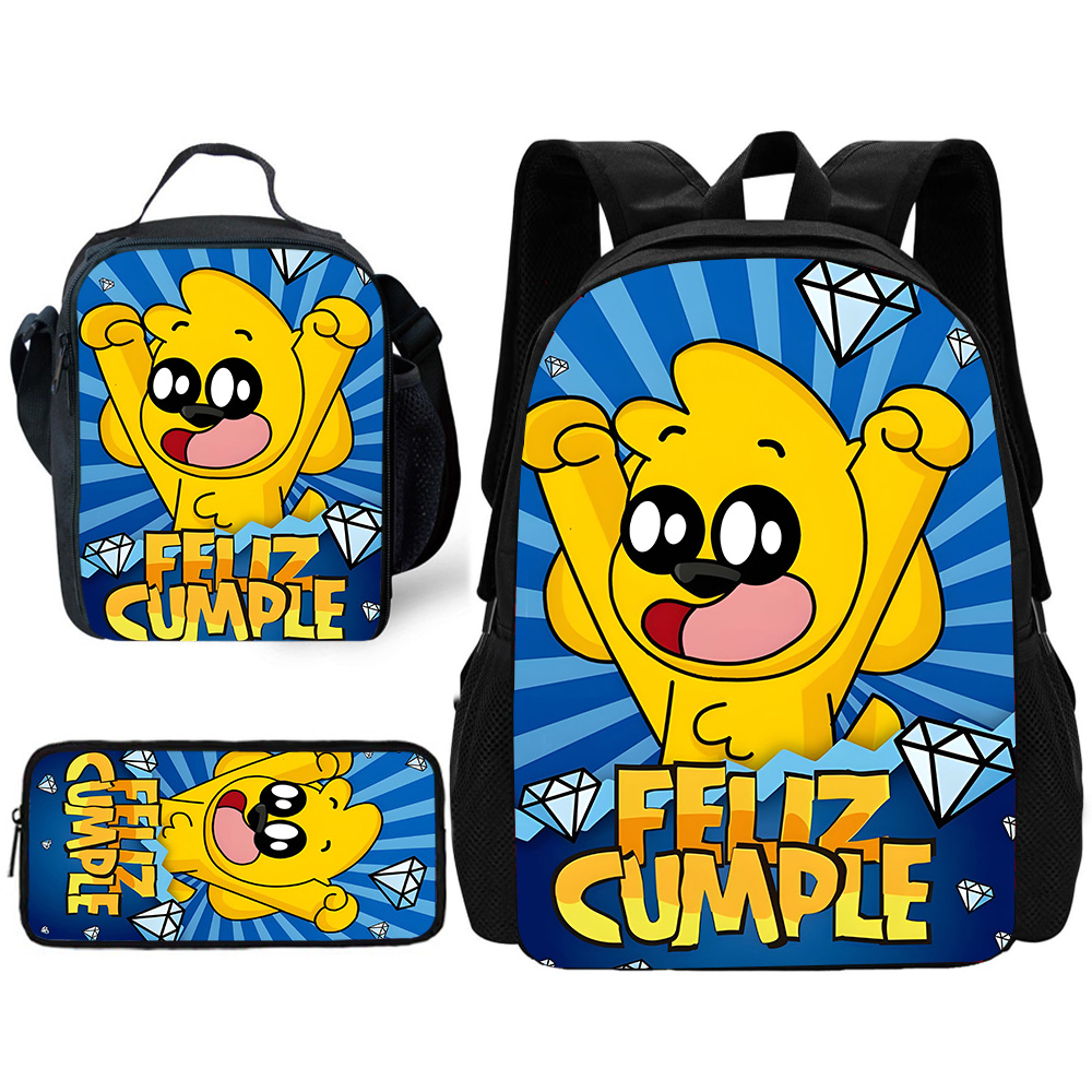 Canvas Backpack Casual - Kind Lässiger Mikecracks Cartoon Compadretesls Schulrucksack