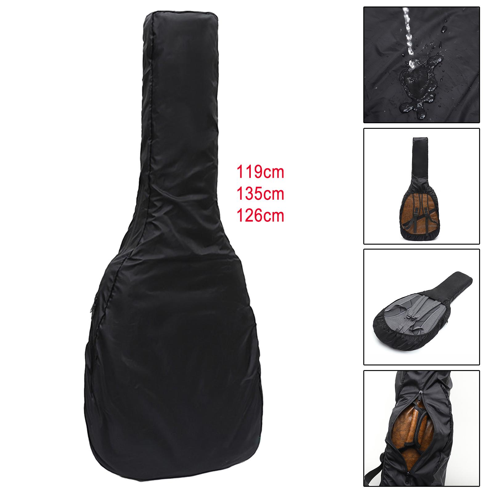 Rain Cover Backpack - Gitarren-Rucksack Staubschutz Instrumententasche Regenschutz Weiche Wasserabweisende
