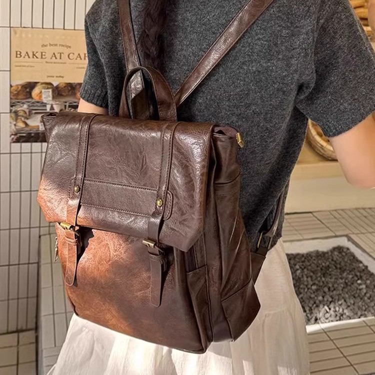 Damen-Rucksack aus PU-Leder, l – Leather Backpack Vintage Bewertung und Preis
