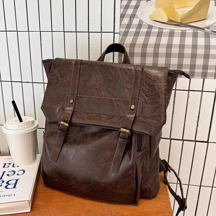 Damen-Rucksack aus PU-Leder, l – Leather Backpack Vintage Bewertung und Preis