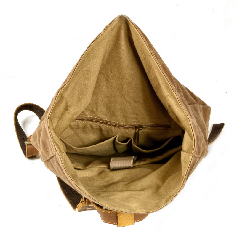 Neuer, schlichter und retro-Wa – Canvas Backpack Casual Bewertung und Preis