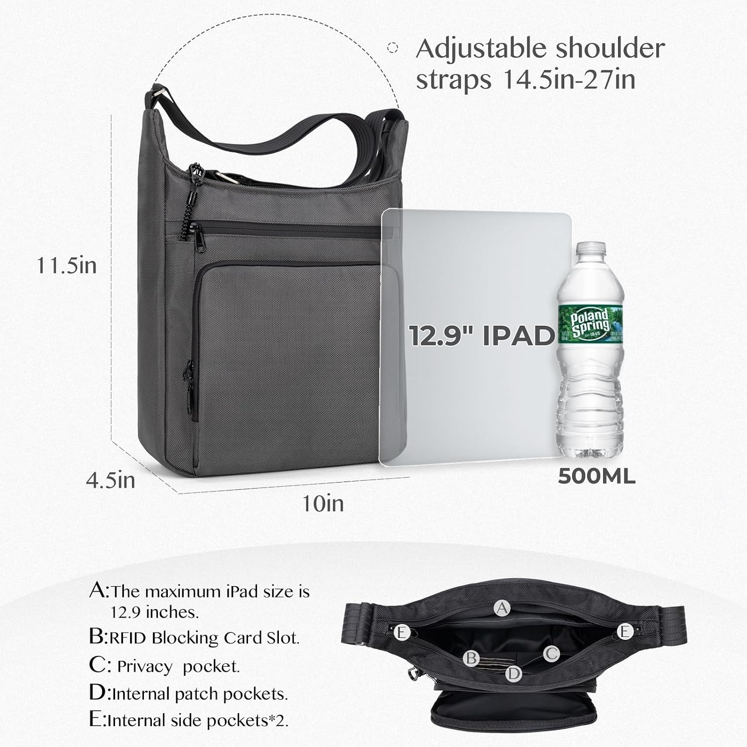 Sling-Rucksack, diebstahlsiche – Sling Backpack Shoulder Bewertung und Preis