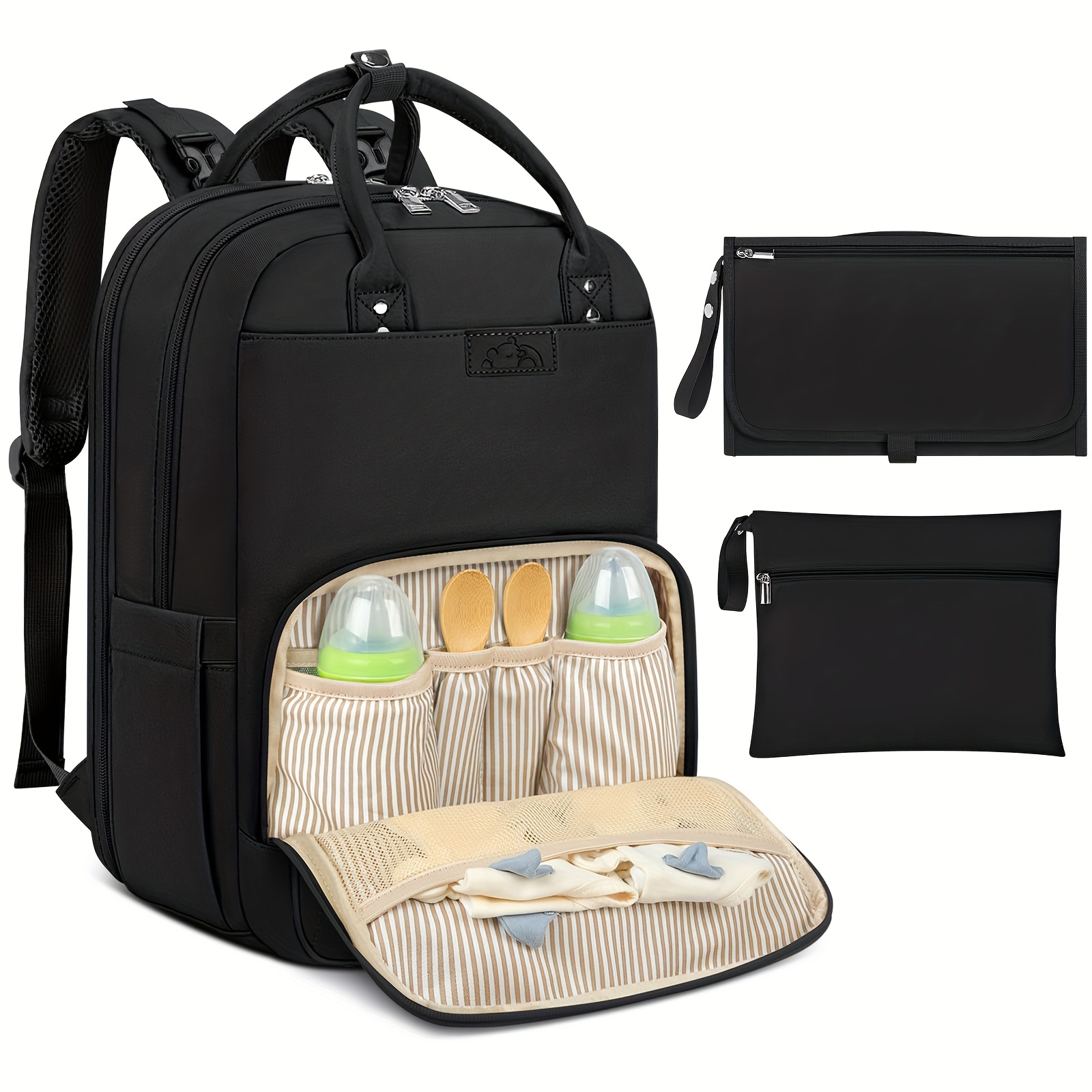 NEWHEY Wickeltasche, Rucksack  – Backpack Diaper Bag Bewertung und Preis